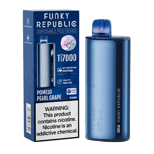 Funky Republic Rechargeable Disposable [7000] Pay 56.99 +tax when you buy 3