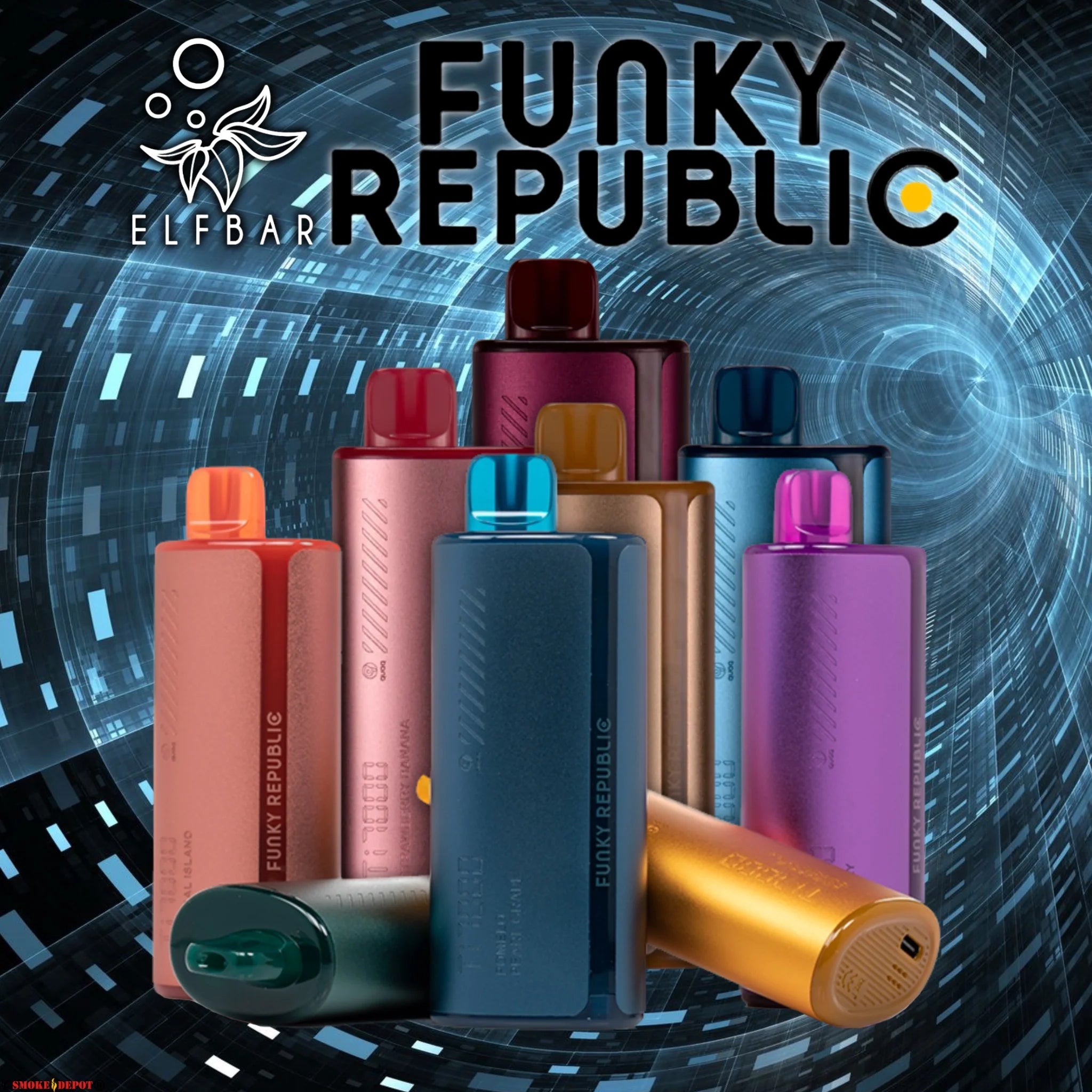 Funky Republic Rechargeable Disposable [7000] Pay 56.99 +tax when you buy 3