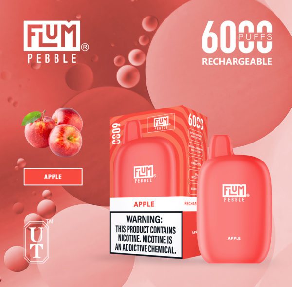 FLUM Pebble Rechargeable Disposable [6000] Pay 50.99 +tax when you buy